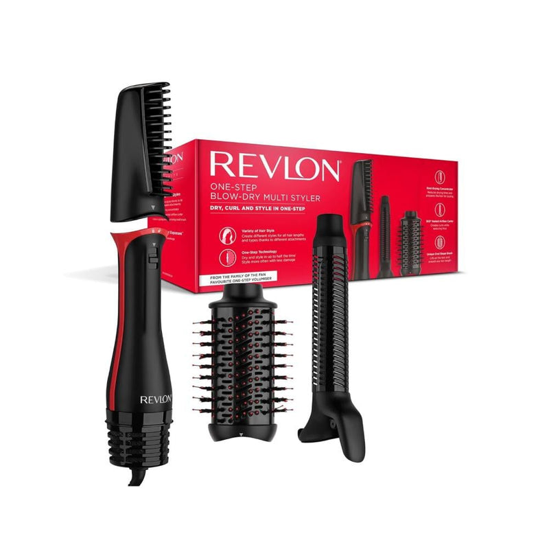 Revlon 3-in-1 Hair Dryer and Styler 1000W Round Brush