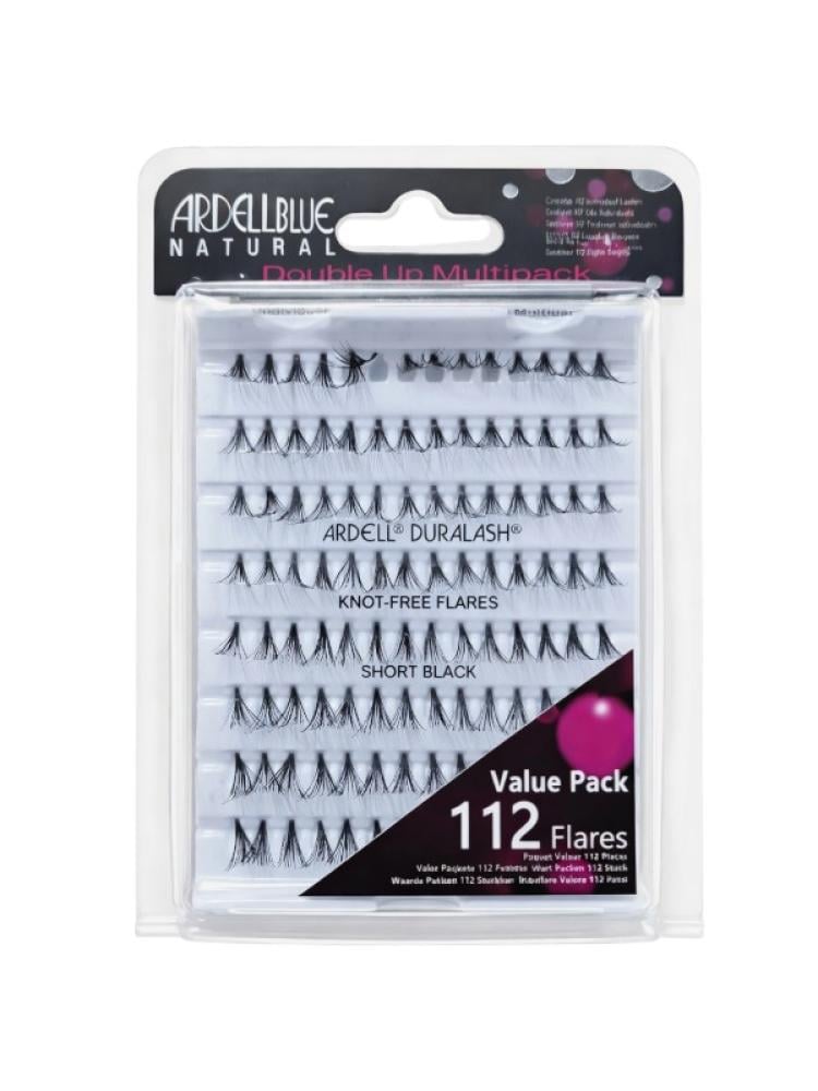 Ardell Blue Eyelash Set - 112 Black Lashes | Double Short