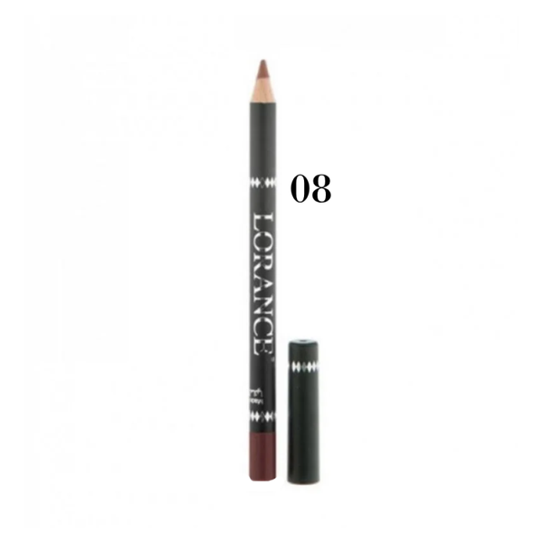Lip Liner Pencil Long Lasting Smooth Application Lorance Shade 08