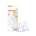 Pigeon Flexible Silicone Nipple Set Size L 2-Pack