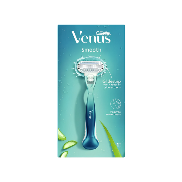 Gillette Venus Smooth Aloe Vera Hair Removal Razor for Women