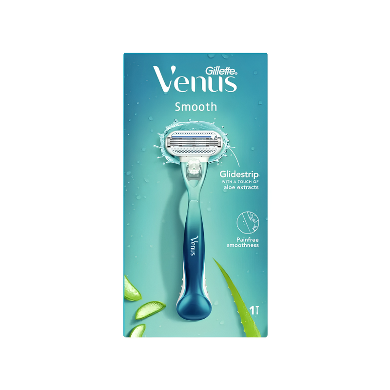 Gillette Venus Smooth Aloe Vera Hair Removal Razor for Women