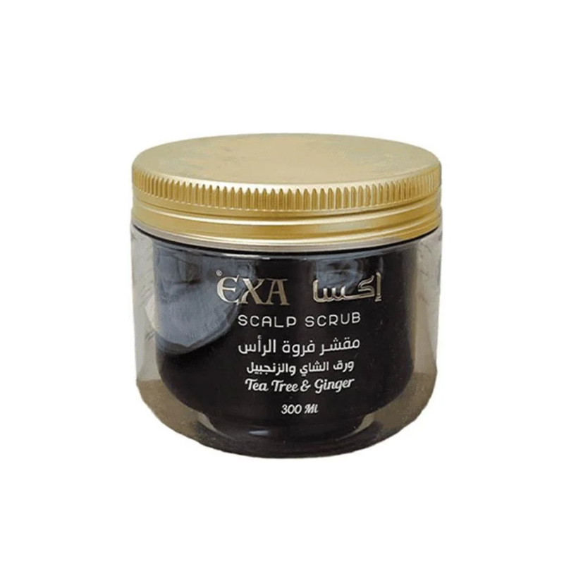 Exa Scalp Scrub with Tea Leaf & Ginger, Deep Cleansing, 300ml