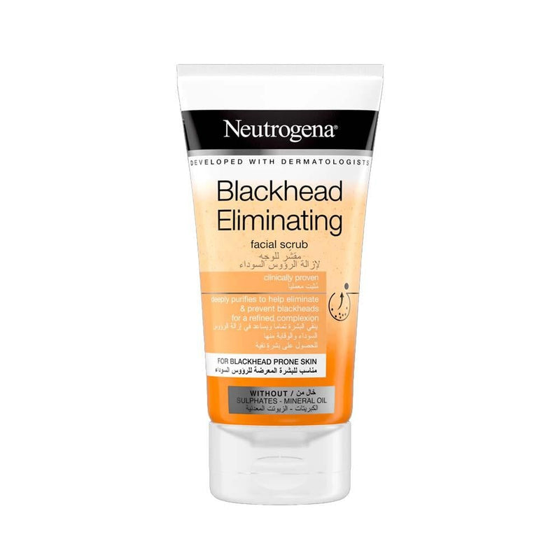 Neutrogena Face Scrub Visibly Clear Blackhead Clearing Daily 150ml