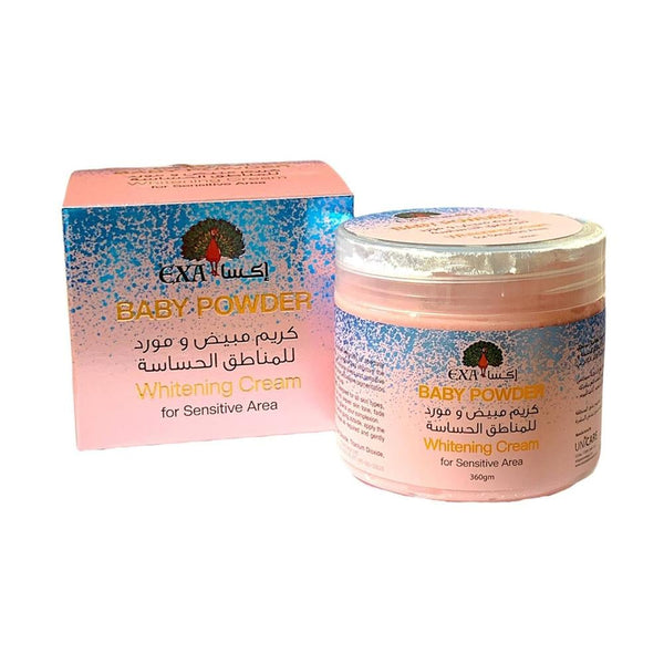 Exa Moisturizing Cream for Sensitive Areas Whitening Toning 360g
