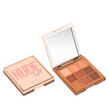 Xmiss Beauty Nude Light Eyeshadow Palette, 9 Shades, Matte and Shimmer