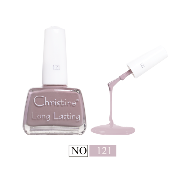 Christine Nail Polish Number 121 Glossy Long-Lasting Quick-Drying