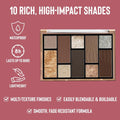 Best Matte Eyeshadow Palette 10 Colors Shimmer Neutral Character 15g