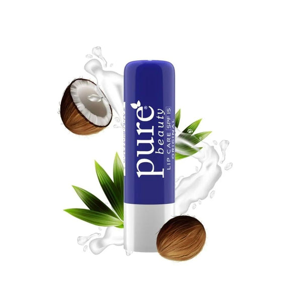 Best Lip Balm Natural Coconut Flavoured Hydrating Pure Beauty 4.2g