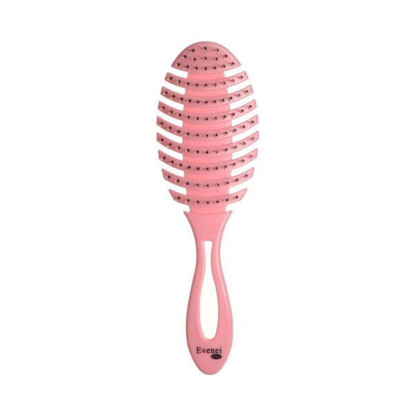 Evenei Detangling Hairbrush EV8024 Non-Slip Handle Multi-Color