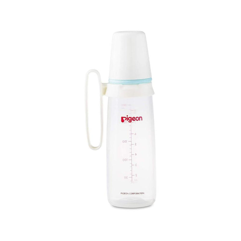 Plastic Baby Bottle with Easy-Grip Handle Pigeon 240ml