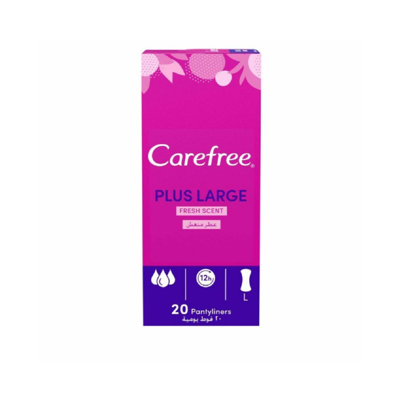 Carefree Daily Panty Liners Fresh Scent 20 Count