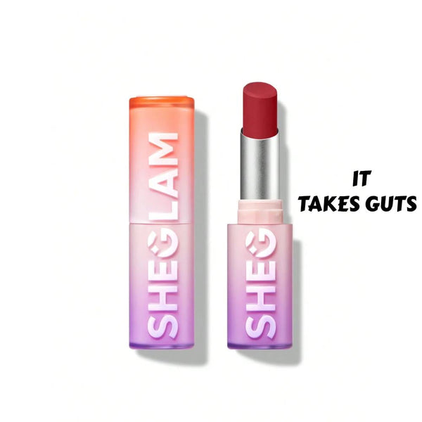 Sheglam Dynamic Boom Matte Lipstick High-Coverage Color It Tax Goats 2.7g