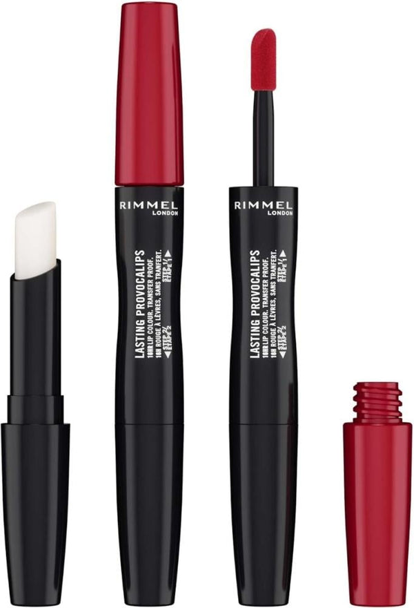 Liquid Lipstick Buy Liquid Lipstick Glossy Finish Caught Red Lipped 740 Rimmel 5