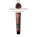 Light Brown Hair Dye Copper 5.74 Permanent Gray Coverage Salvatore 60g