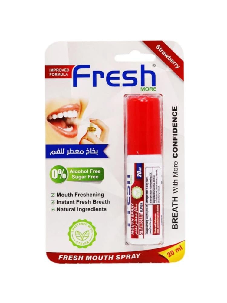 Fresh More Strawberry Mouth Strips - 20 ml