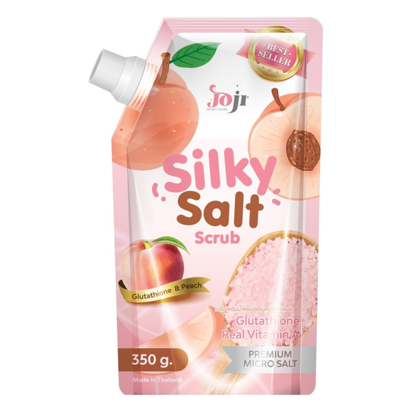 Salt Scrub Body Scrub Brightening & Moisturising Glutathione & Peach Joji 350g