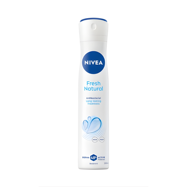 Nivea Nature Fresh Deodorant Spray, 48-Hour Protection, 200 ml
