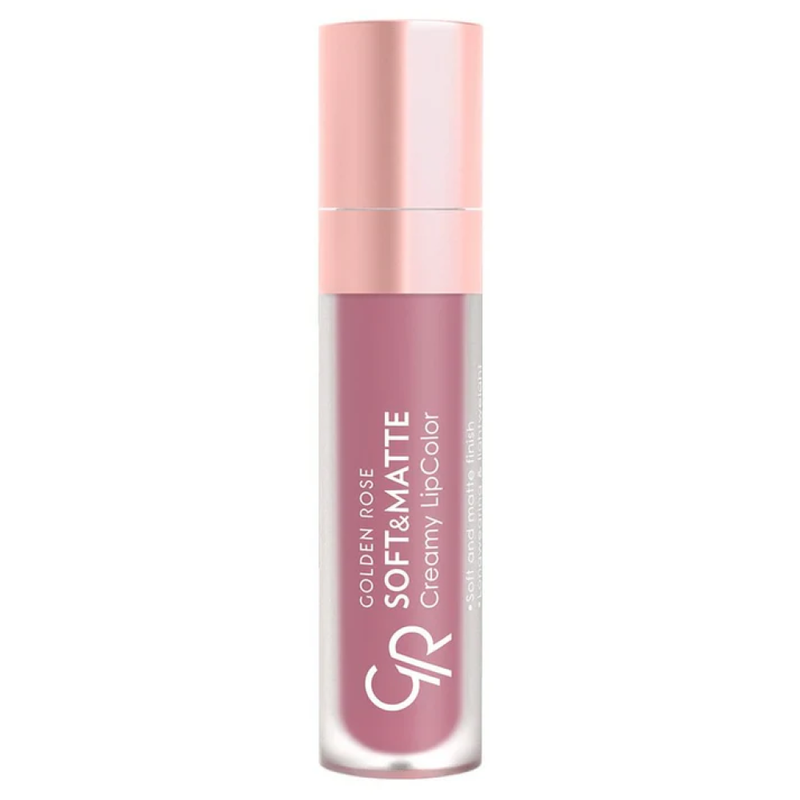 Creamy Matte Liquid Lipstick Long-Lasting Shade 110 Golden Rose 5ml
