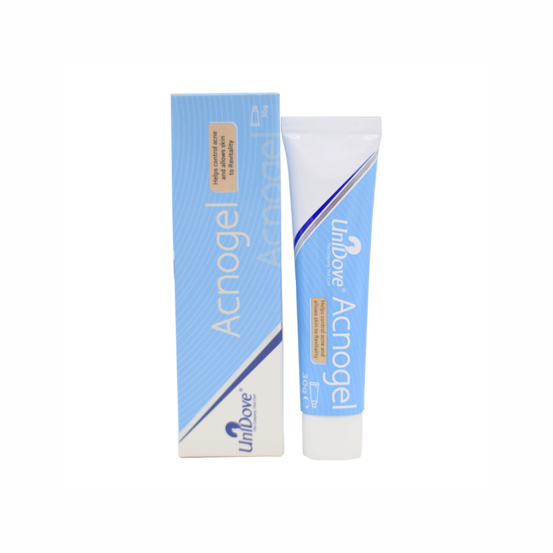 Uni Dove Acnogel Purifying Face Cream for Dry Skin 30g