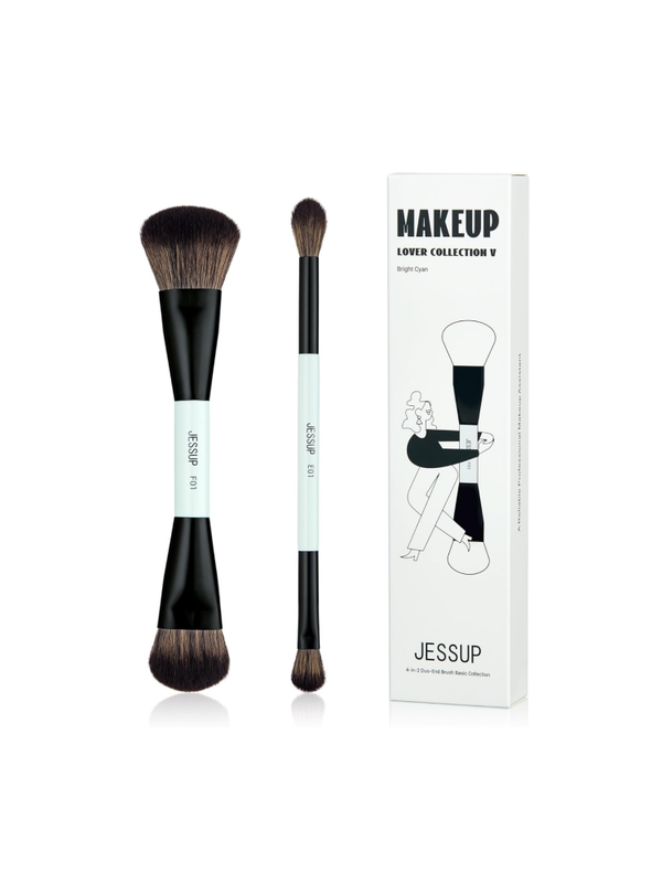 Jessup Makeup Brush Set - 2 Pieces T502