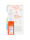 Maru Derm Mineral Sunscreen Cream SPF 50 - Zinc Oxide, 50ml
