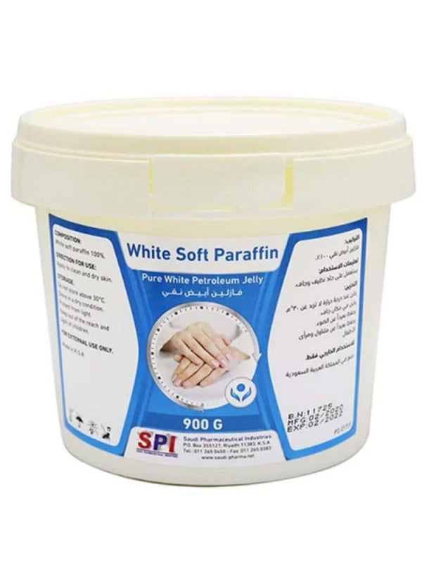 SPI Petroleum Jelly - Pure White Medical Formula for Dry Skin - 900g