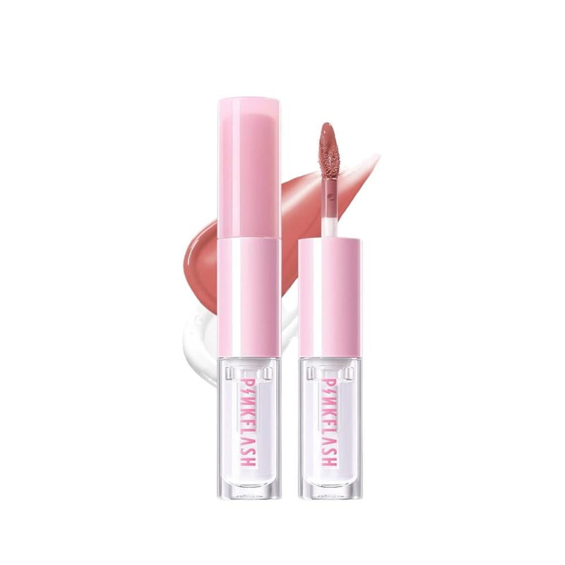 Pink Flash 2-in-1 Liquid Lipstick and Lip Gloss PK01