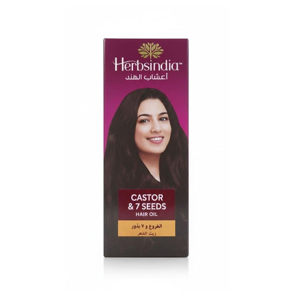 Castor Oil for Hair Growth 7 Seeds Blend HerbsIndia 180ml