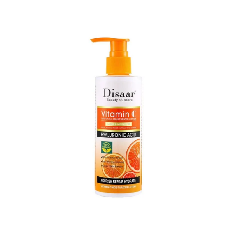 Disaar Vitamin C Body Lotion for Smoothing & Brightening, 230ml