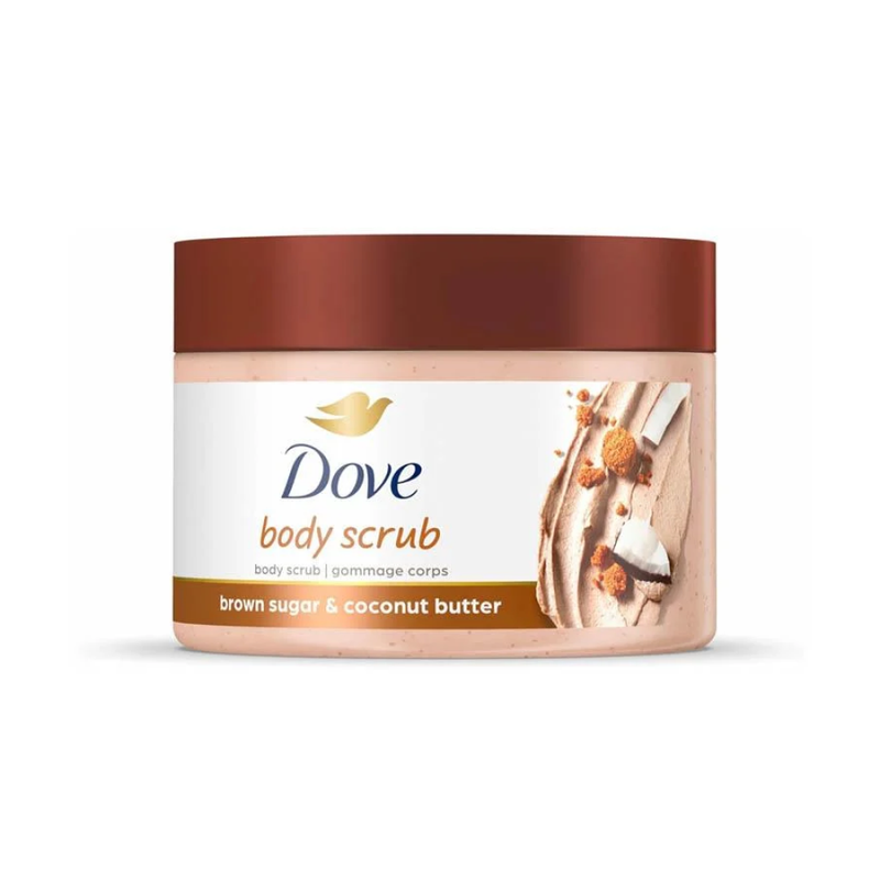 Dove Exfoliating Body Scrub Brown Sugar & Cocoa Butter 298g