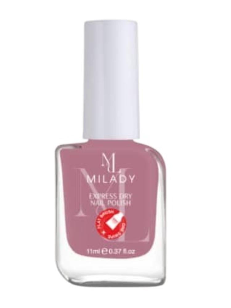 Milady Nail Polish 581 Light Mauve - Quick Dry, Sophisticated Colors