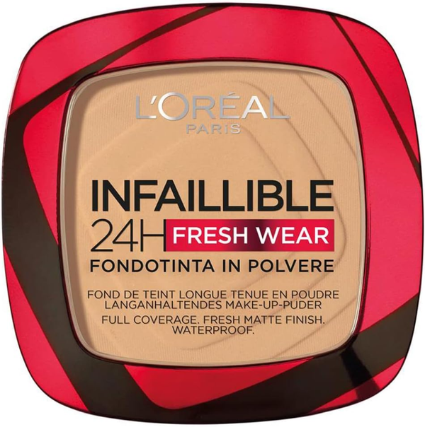 Loreal Infallible Foundation Powder 24H Fresh Wear Golden Sand 200