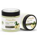 Exfoliating Face and Body Scrub with Avocado and Vitamin E by Lina Rose 500ml