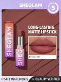 Matte Liquid Lipstick High Key Long Lasting Elegant Finish Sheglam 1 Piece