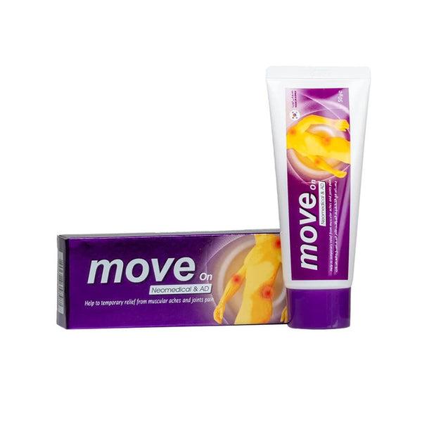 Pain Relief Cream Joint Muscle Menthol Camphor Move On 50g