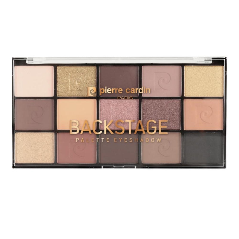 Pierre Cardin Eyeshadow Palette 449 Nude, 15 Neutral Shades
