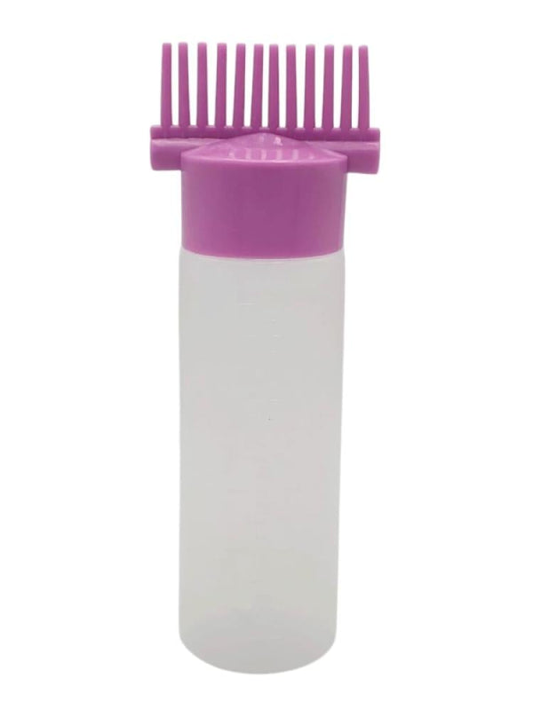 Salon System Empty Dispenser Bottle with Integrated Comb Head 180ml