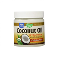 Organic Coconut Oil Unrefined Nourishing Vitamin E Nature's Way 453g