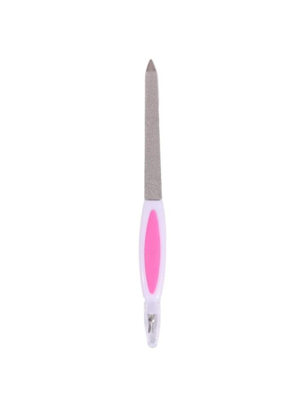 Salon System Stainless Steel Nail File & Cuticle Remover