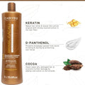 Hair Reconstruction Keratin Smoothing Protein Cadiveu Brasil Cacau 1000ml
