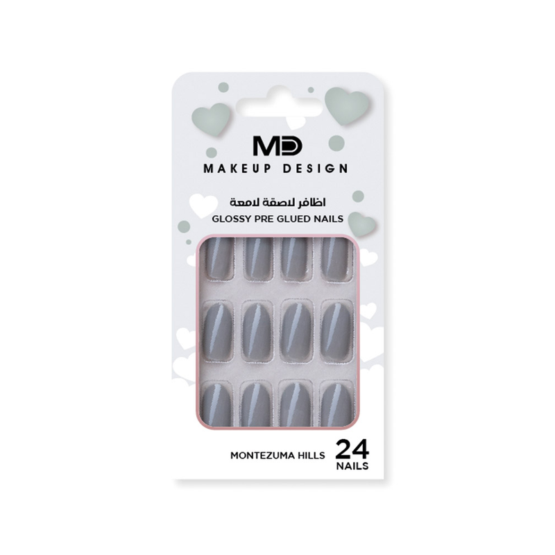 MD Montez & Ma Hills Glitter Adhesive Nails NG15 15 Count