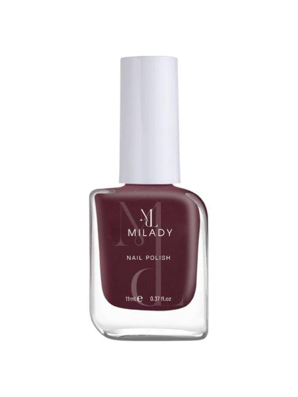 Milady Nail Polish 553 Burgundy - Fast Drying