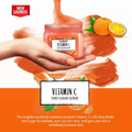 Cosmo Sugar Scrub with Shea Butter and Vitamin C, Exfoliating Body Treatment, 450g
