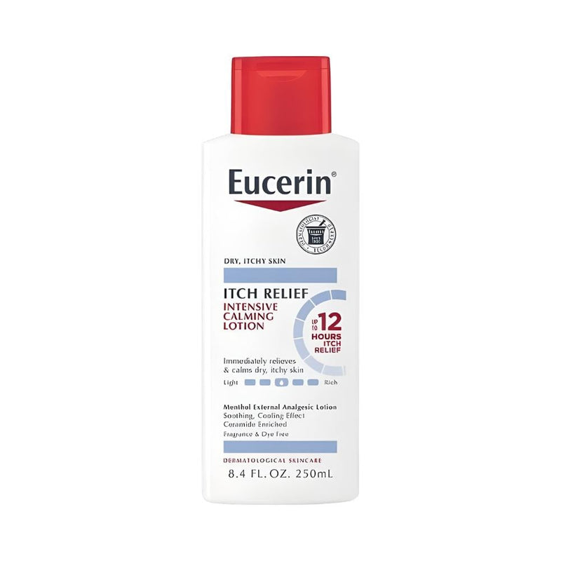 Eucerin Soothing Lotion for Dry and Itchy Skin, Fragrance-Free, 250ml