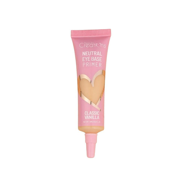 Eye Base Primer Creamy Buildable Formula 02 Classic Vanilla Beauty Creations 15m