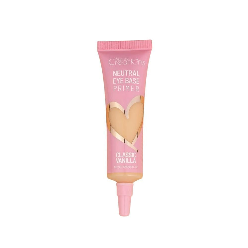 Eye Base Primer Creamy Buildable Formula 02 Classic Vanilla Beauty Creations 15m