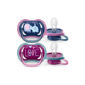 Ultra Air Pacifier Orthodontic 18 Months Philips Avent 2 Pack