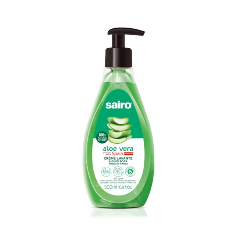 Sairo Aloe Vera Liquid Hand Soap, Moisturizing, 500ml