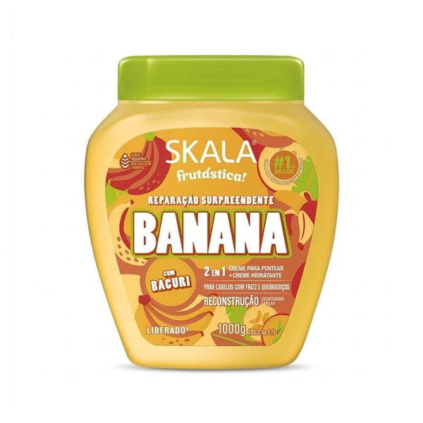 Hair Treatment Cream Banana Nourishing 2 in 1 Formula Skala 1000g